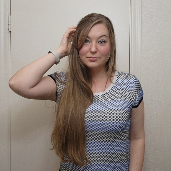 Sfizio Mesh Striped Tee - Picture 5 of 5